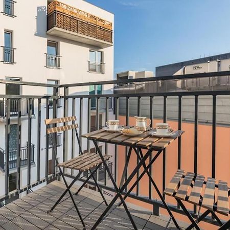 Modern Riverside Apartment With Free Parking Space Szczecin Exterior foto